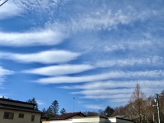 連なる雲