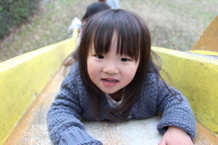 落ちる～！パパ〰(>_<)