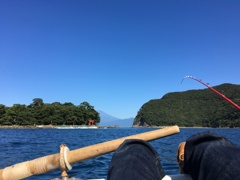 初めてのボート借りて海釣り