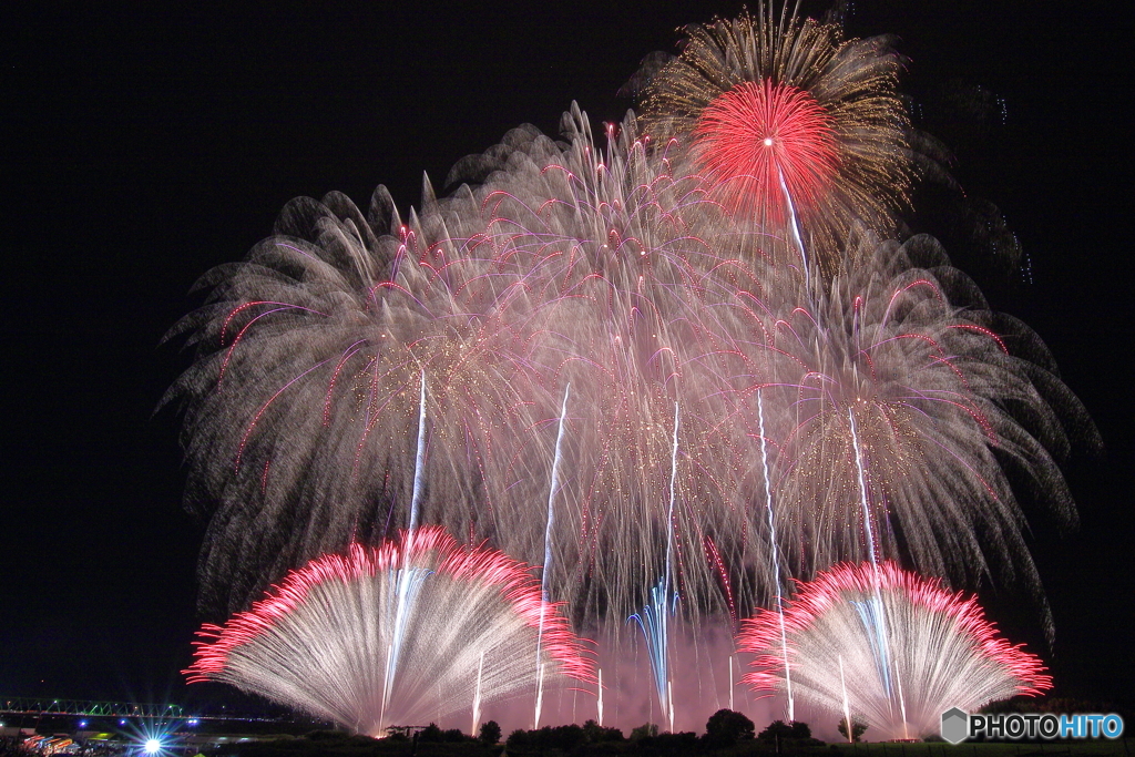 2017-08-11常総きぬ川花火大会10