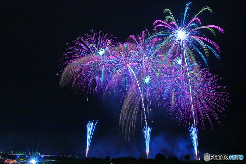 2017-08-11常総きぬ川花火大会８