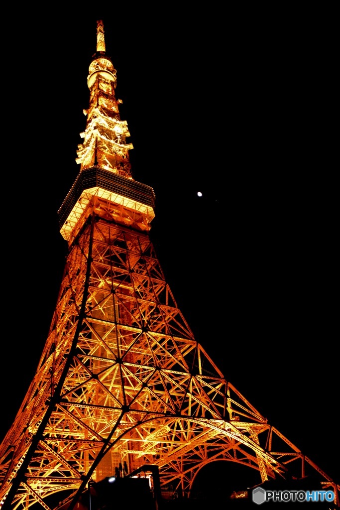 深夜の東京タワー