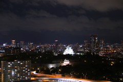 闇夜と阪神高速