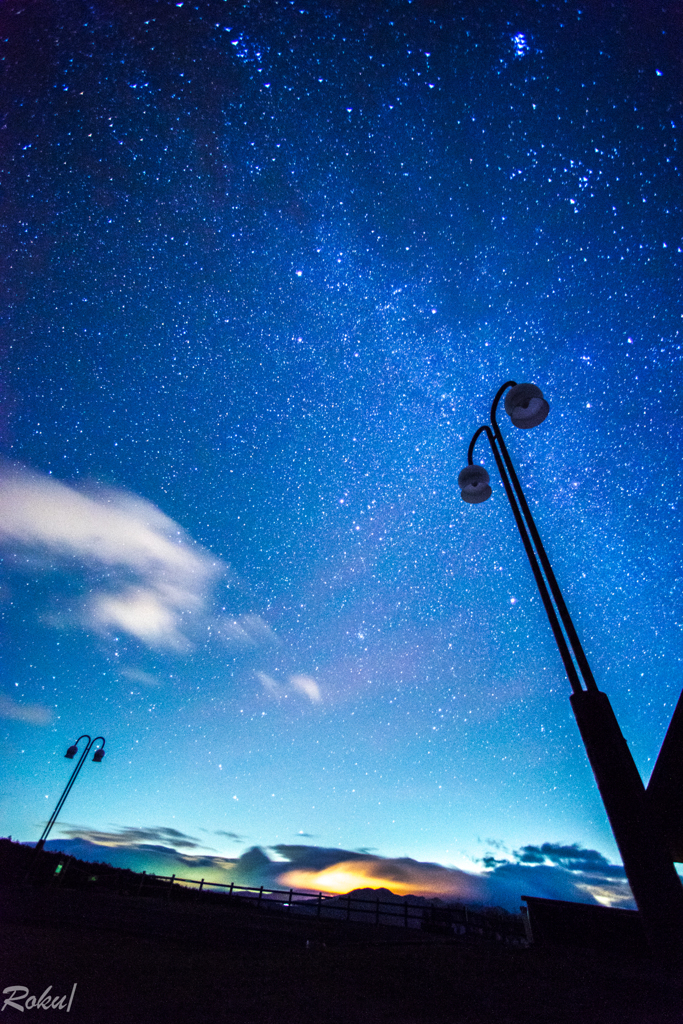 星の輝きと...