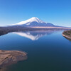 富士山・山中湖 ドローン 空撮 DJI AIR 2S - 2023年１月９日