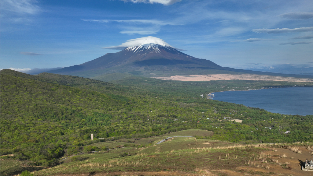 山中湖・笠雲の富士山 2023年5月6日 MAVIC3_0660cs