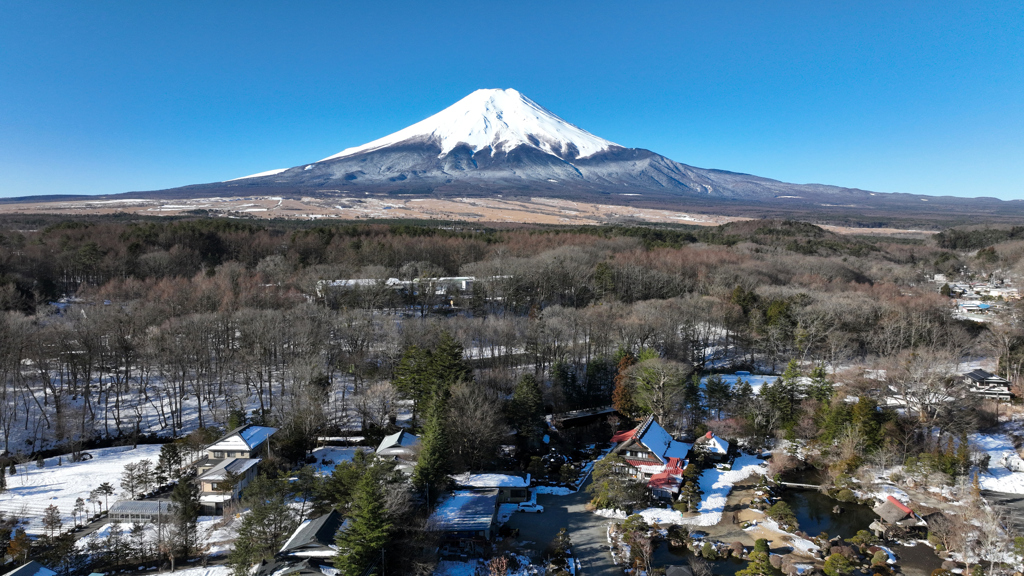 Mt. Fuji 忍野「八海庭園・彦兵衛屋敷」2024年3月10日_0423n