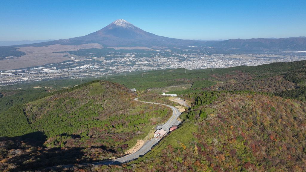 Mt. Fuji 箱根スカイライン 長尾峠 2023年11月3日_MAVIC3-
