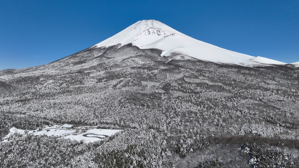 Mt. Fuji  水ヶ塚 片蓋山 (冬景色)　2024年2月10日