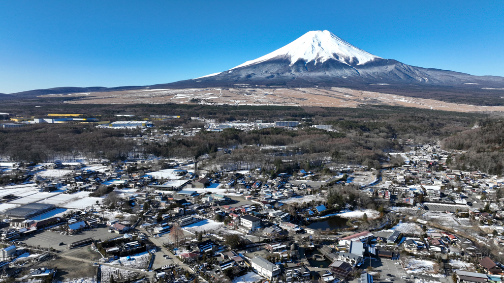 Mt. Fuji 忍野 富士  2024年3月10日 MAVIC3_0440n