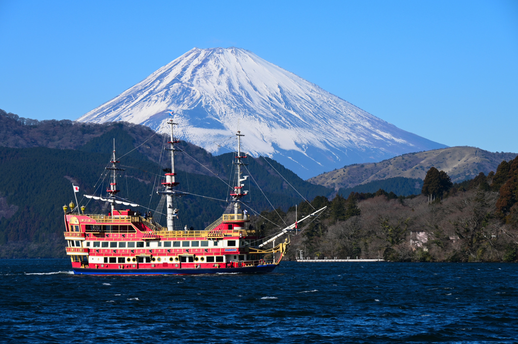 Mt. Fuji 箱根芦ノ湖・ロワイヤルⅡ-2024年1月12日-Z6Ⅱ-548