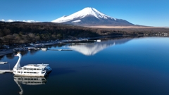 Mt. Fuji 山中湖遊覧船「SWAN LAKE」 MAVIC3_0477