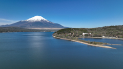 山中湖・みさき DJI MAVIC3_CLASSIC-2023年4月19日-4K
