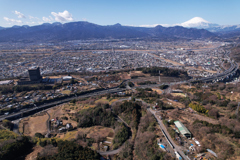 富士山 空撮 大井町 2023年2月11日 DJI AIR 2S _0013_n