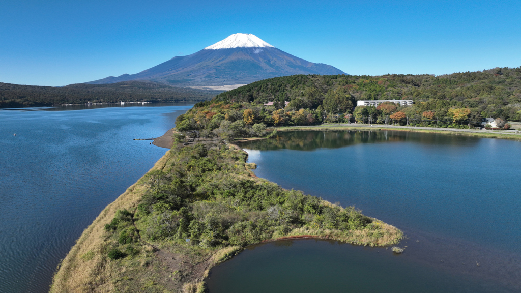 山中湖 みさき 2023年10月16日- DJI_MAVIC3-0520_108