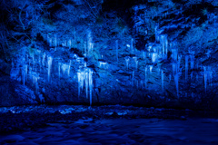 三十槌の氷柱