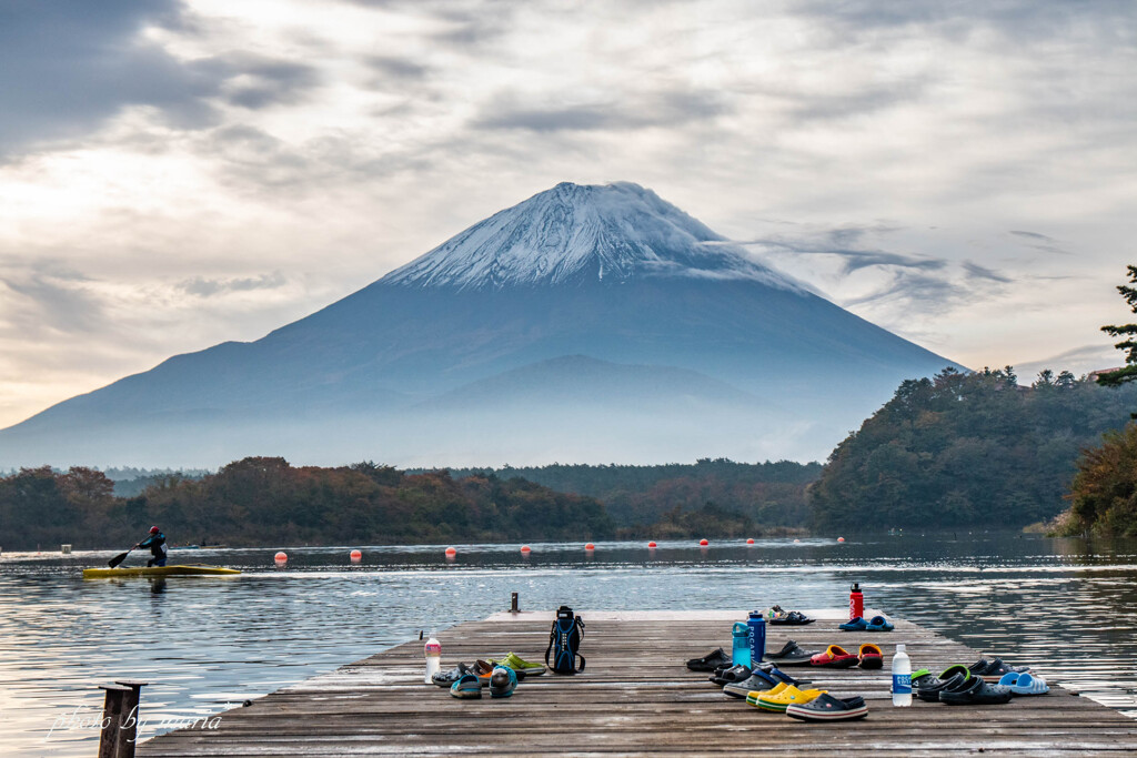 カヌー朝練