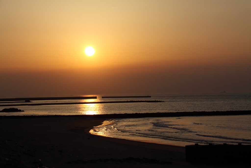 新潟の夕日5