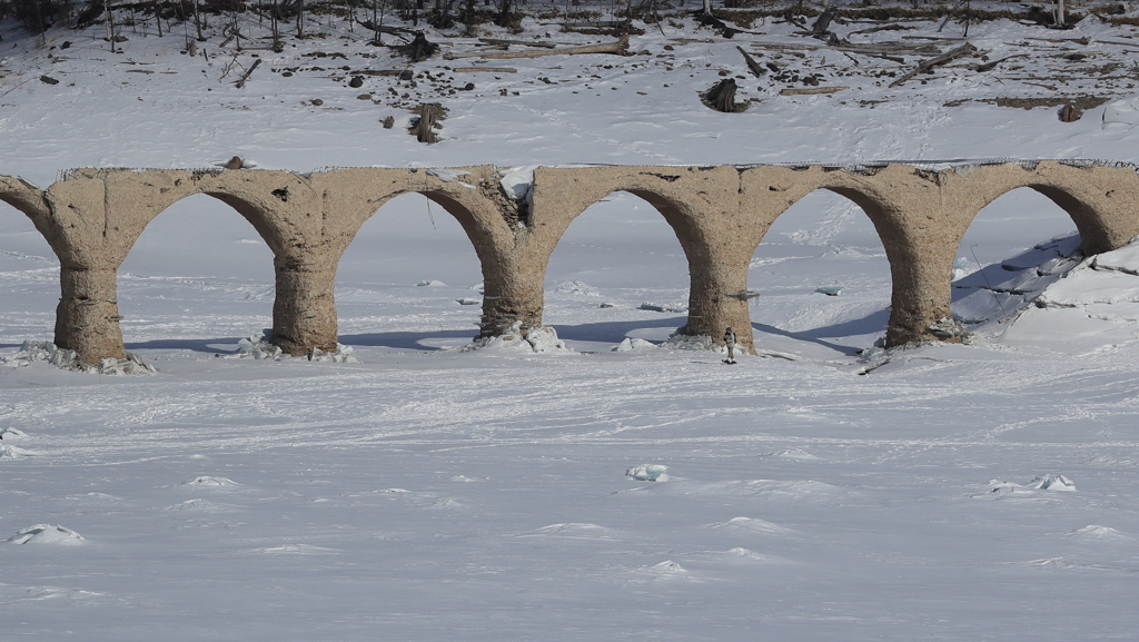 タウシュベツ川橋梁