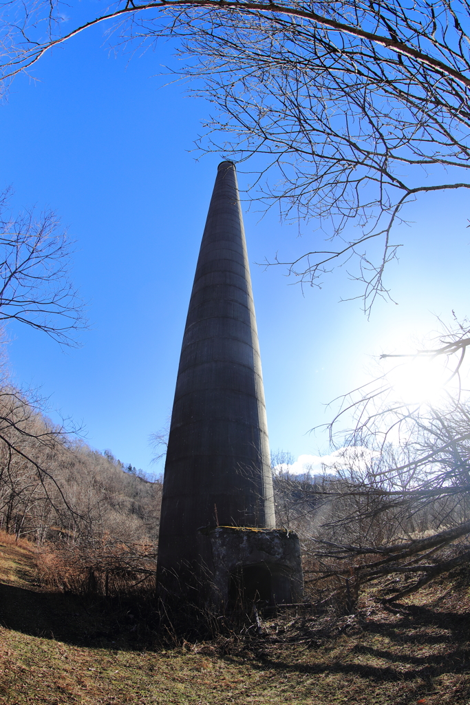 廃墟煙突