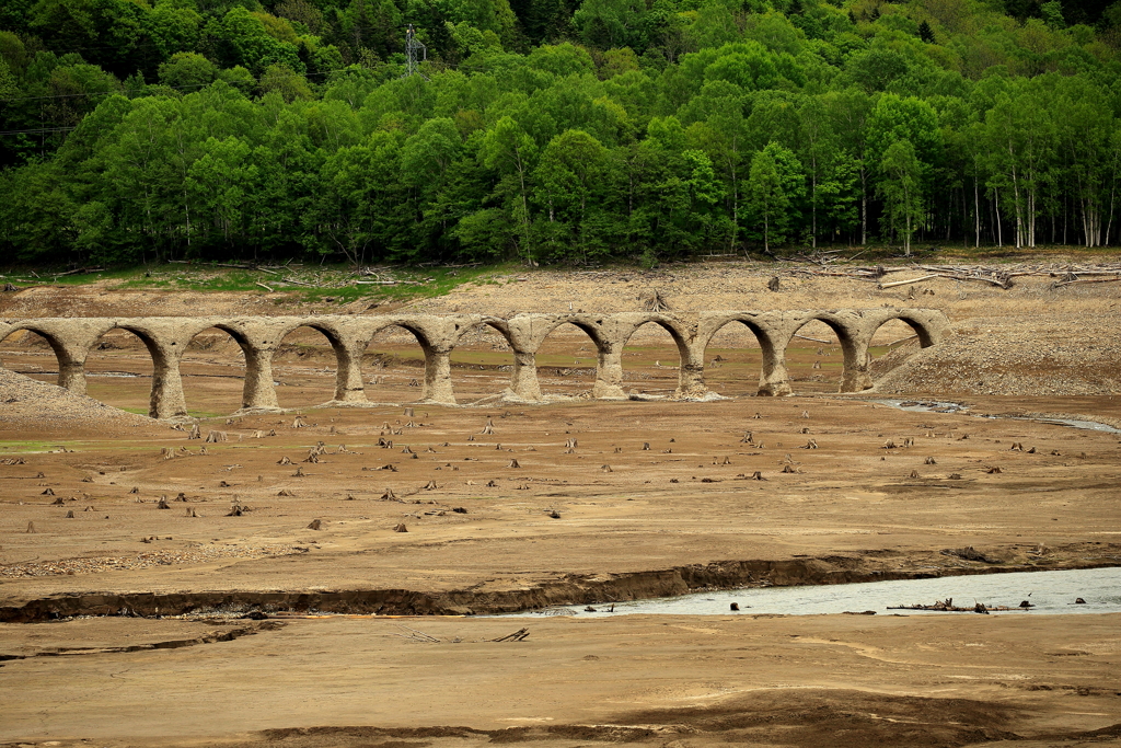 タウシュベツ川橋梁