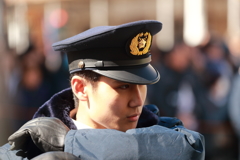 パレード警備