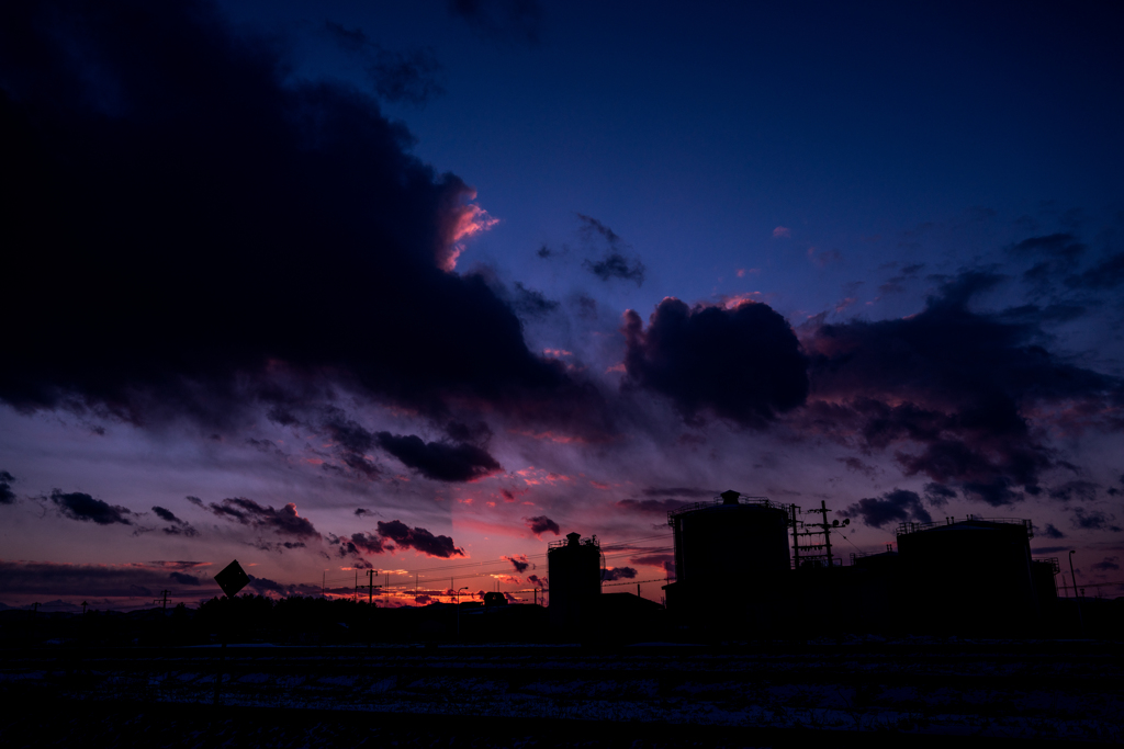 夕暮れ時