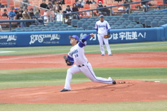 横浜ＤｅＮＡベイスターズ　２０１７年開幕投手の石田投手