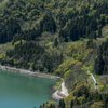 阿賀川の畔を往く