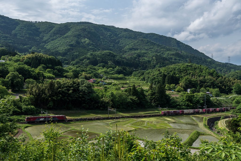 馬牛沼俯瞰
