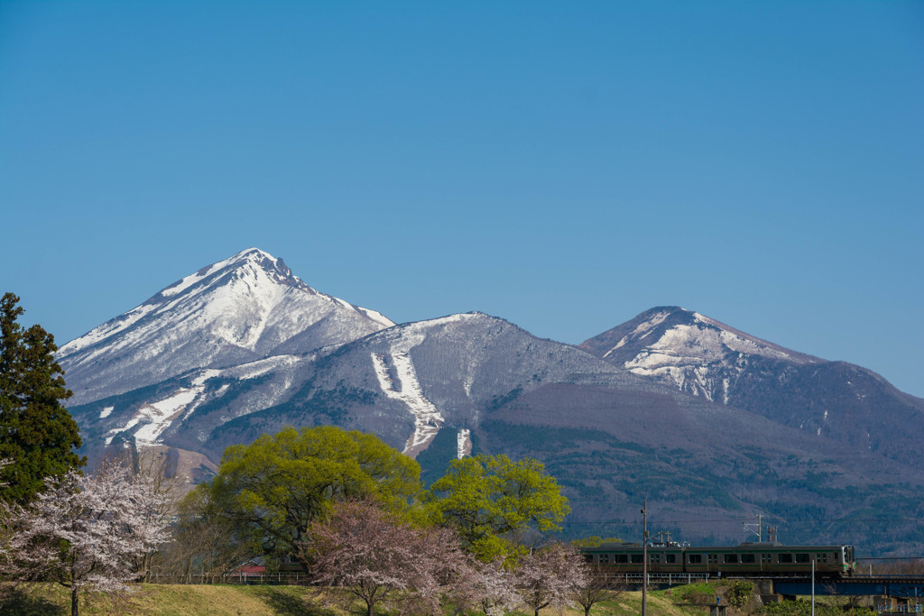 快晴！磐梯山が美しい♪