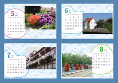 カレンダー2021年5月～8月