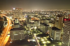 福岡タワーより、、、