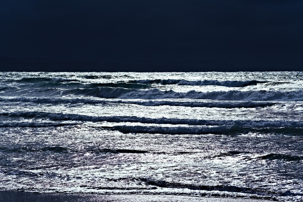 稲佐の浜の日本海