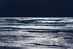 稲佐の浜の日本海