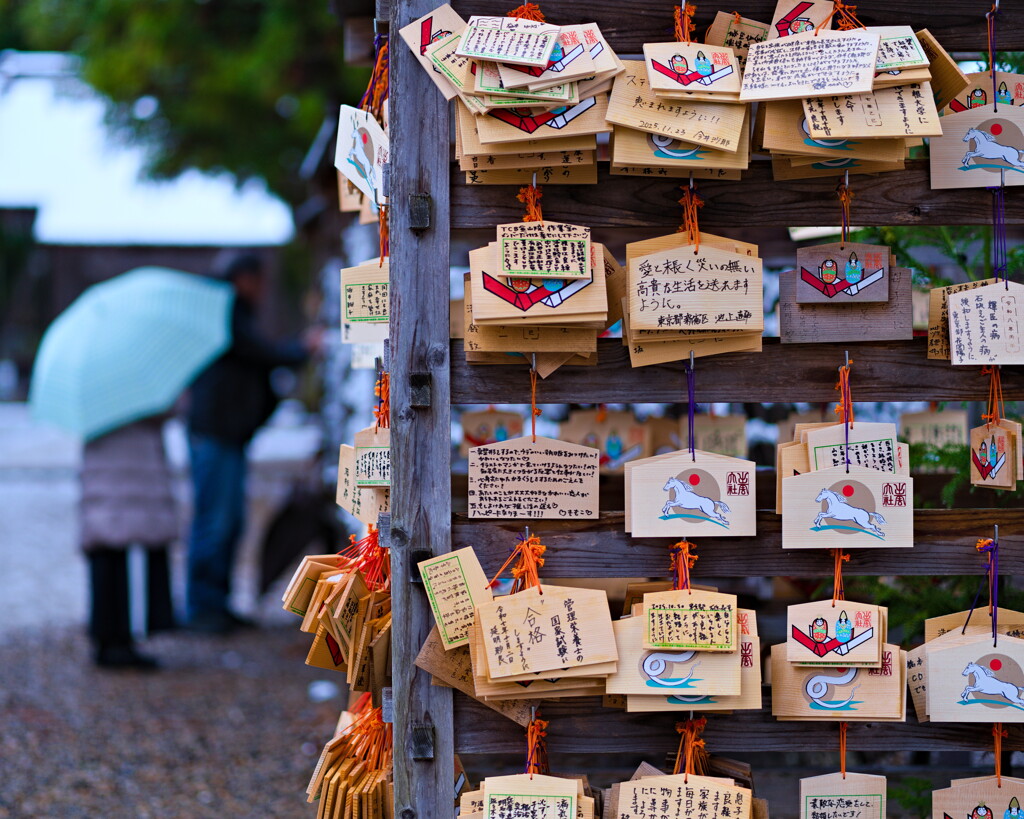 願い事書きすぎの絵馬