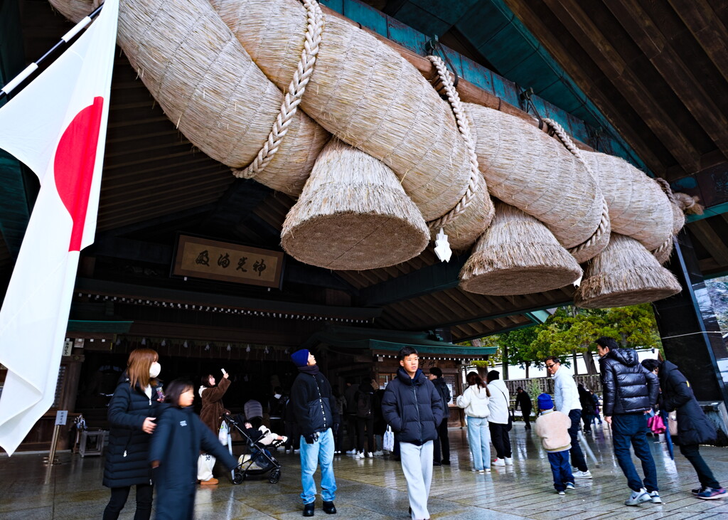 出雲大社・大しめ縄