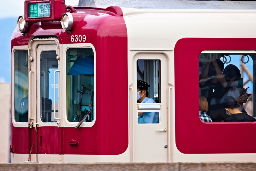 きょうもはたらくお客と電車・・・