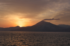 夕暮れ