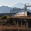 富士山と小田急ロマンスカー３