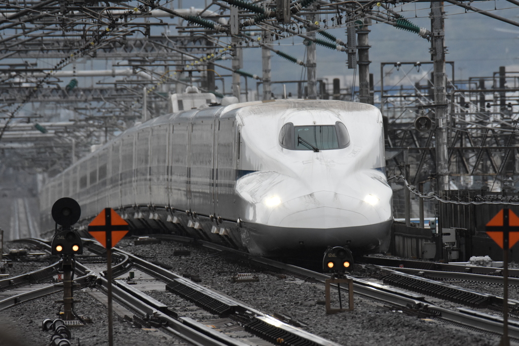 雨の東海道