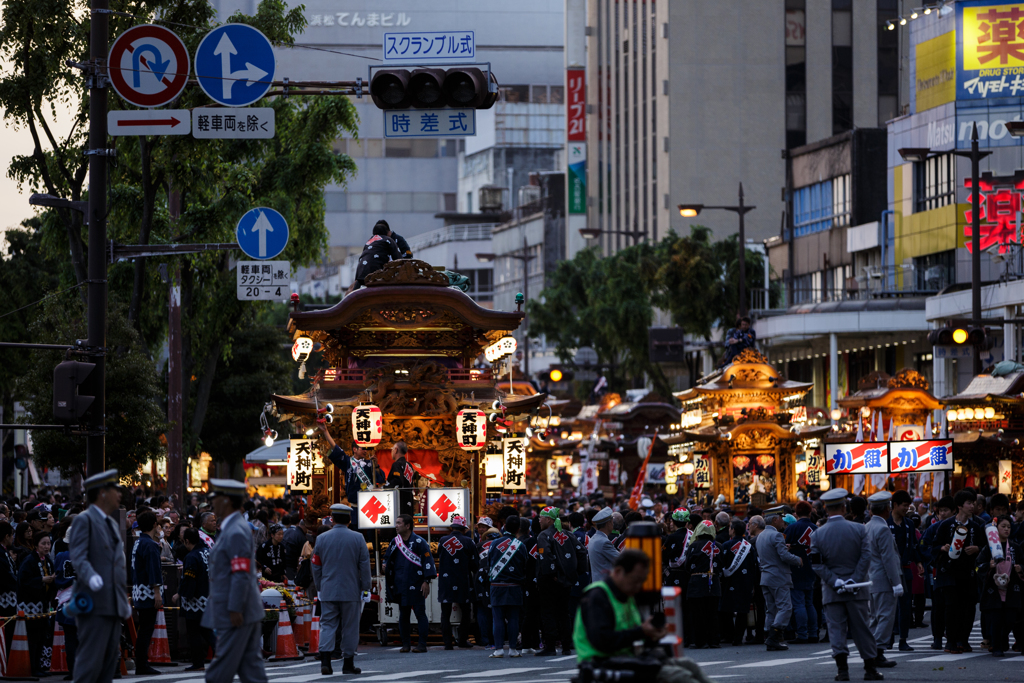 浜松祭り　御殿屋台引き廻し