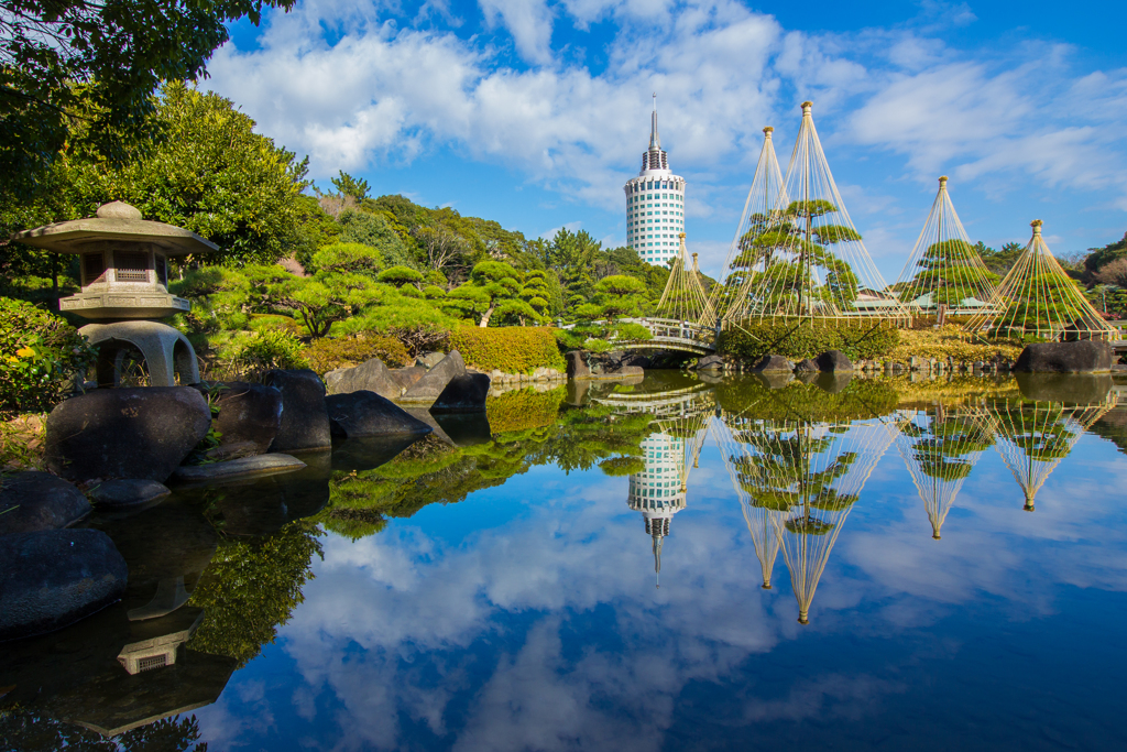 水鏡の景色