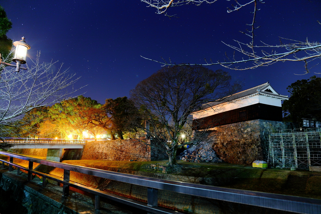 熊本城　堀