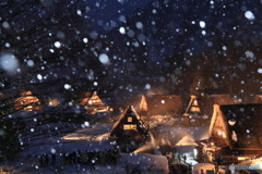 雪の五箇山