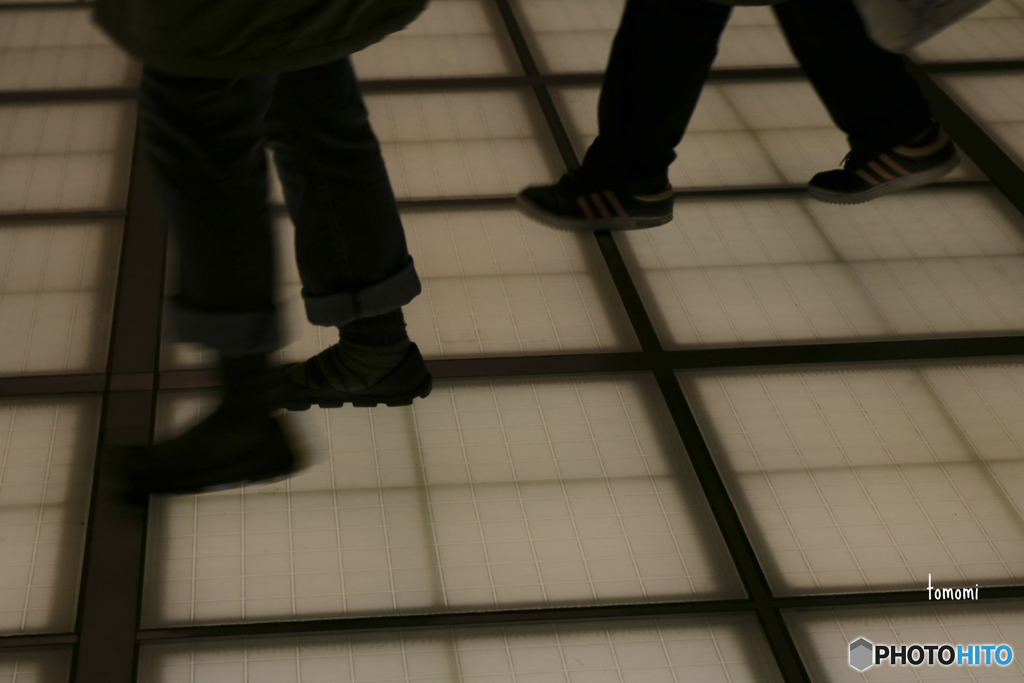 街行く人