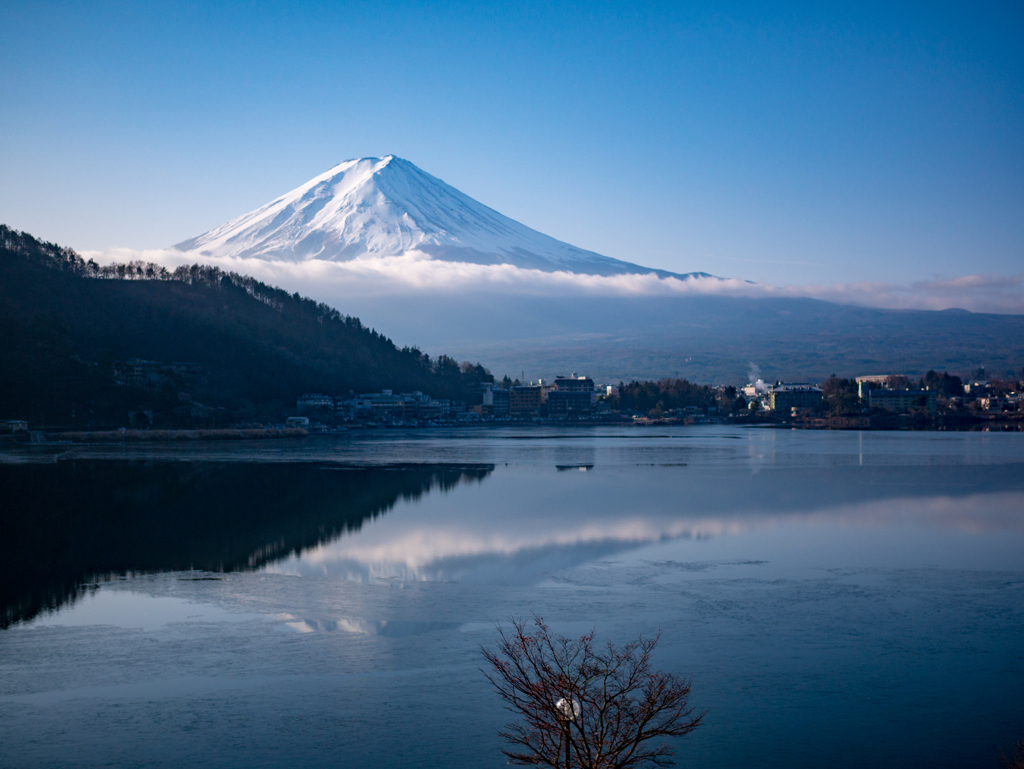 河口湖・富士山