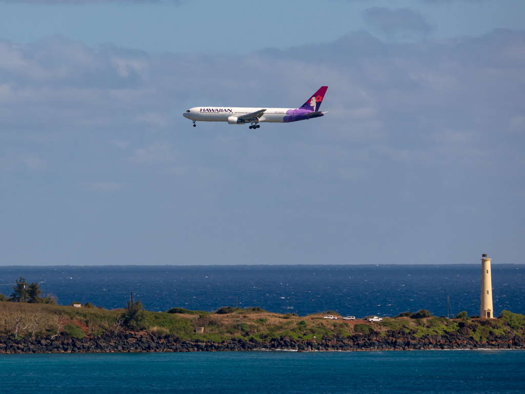 カウアイ島リフエ空港