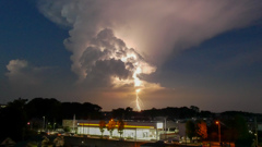 2018/8/26 埼玉上空　雷