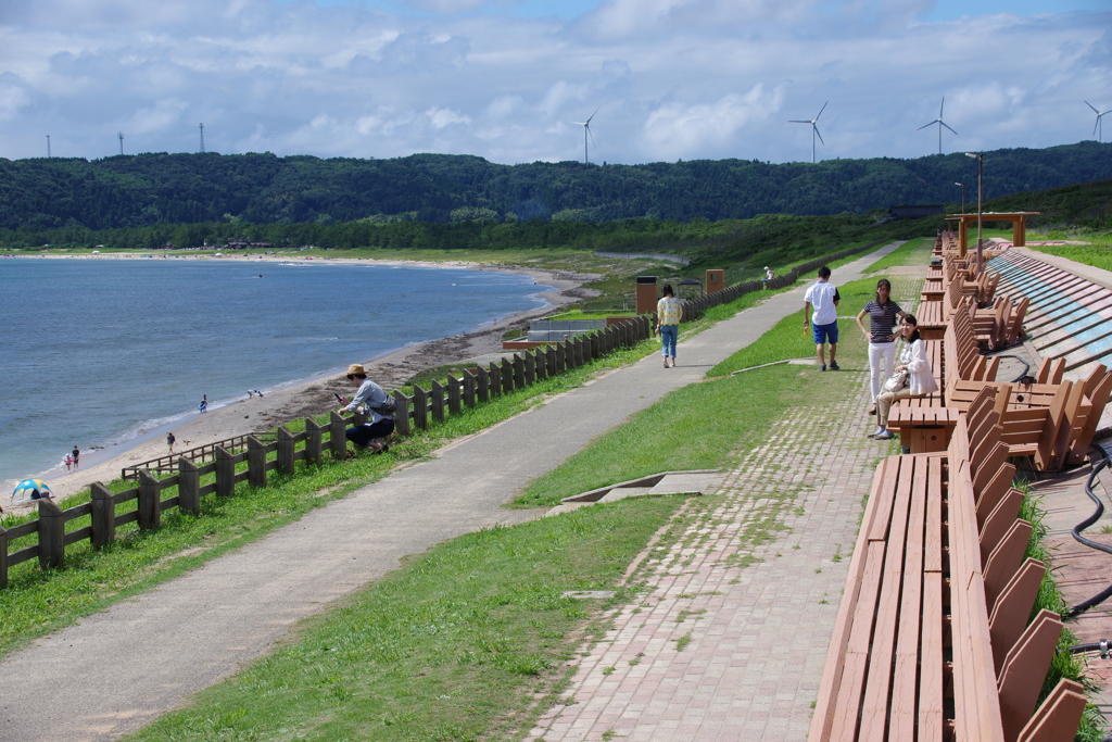 世界一長いベンチ